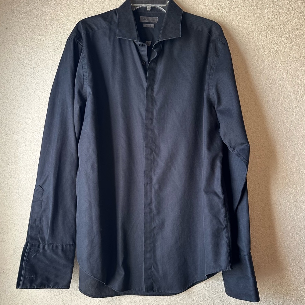 Calvin Klein Men’s Black Dress Shirt